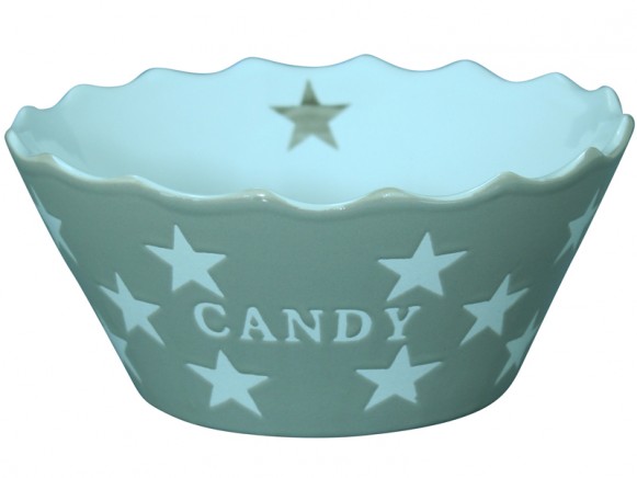 Krasilnikoff Happy Stars Candy Bowl taupe