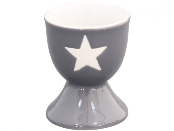 Krasilnikoff egg cup Brightest Star charcoal