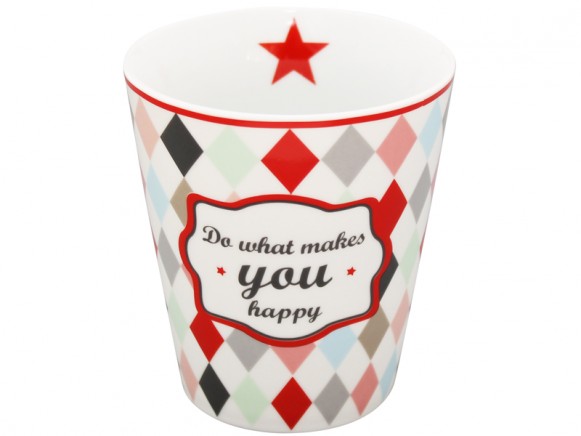 Krasilnikoff Happy Mug Do what makes you happy