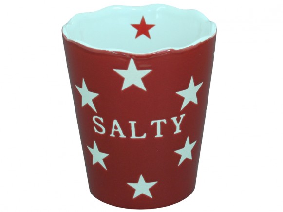 Krasilnikoff Happy Stars Salty cup red