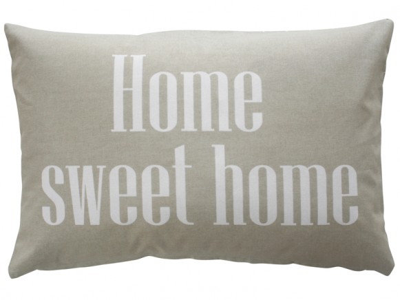 Krasilnikoff cushion cover Home sweet home