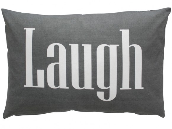 Krasilnikoff cushion cover Laugh