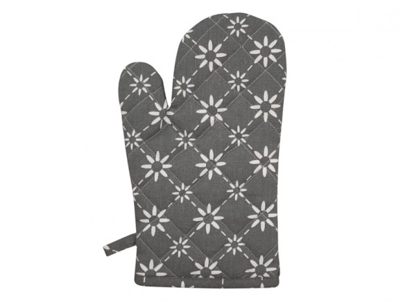 Krasilnikoff kitchen glove diagonal charcoal