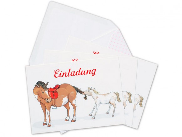 krima & isa postcard set pony