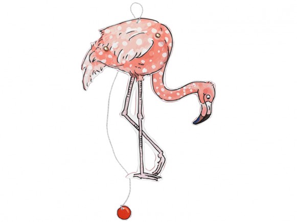 krima & isa jumping flamingo