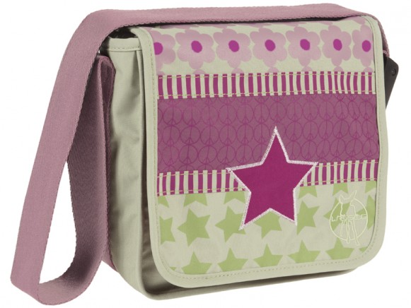 Messenger bag with star for girls by Lässig