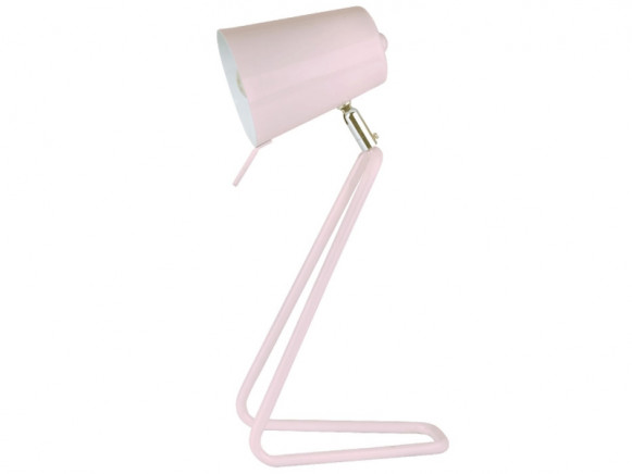 Powder pink table lamp by Leitmotiv