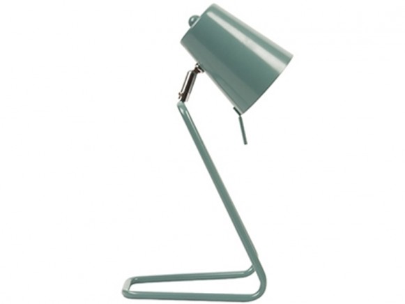 Turquoise table lamp by Leitmotiv