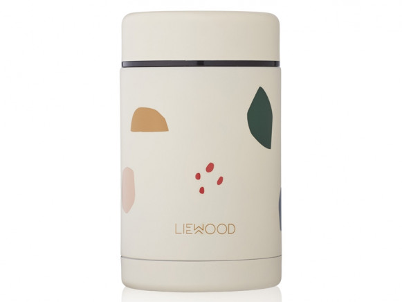 LIEWOOD Thermos Food Jar Bernard 500ml GEOMETRIC foggy mix