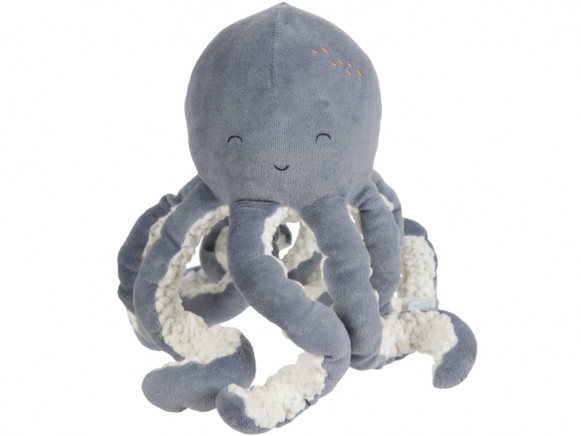 Little Dutch Cuddly Toy Ocean OCTOPUS blue