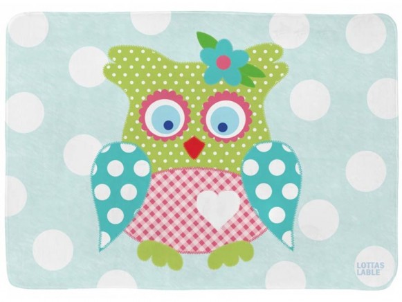 Lottas Lable playmat Owl Eugenia