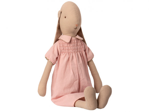 Maileg Bunny with DRESS Rose (Size 4)