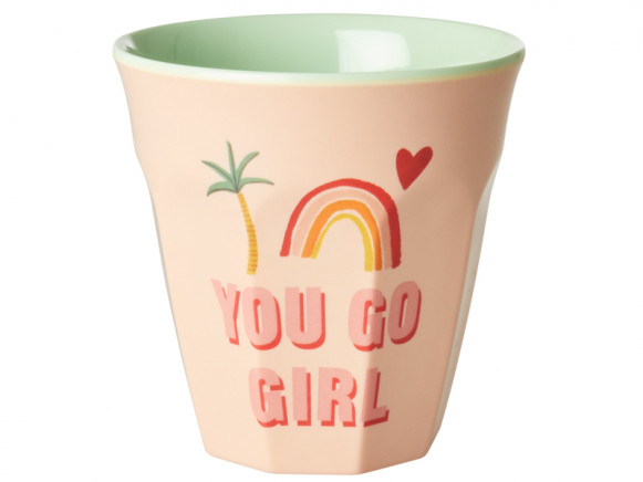 RICE Melamine Cup YOU GO GIRL
