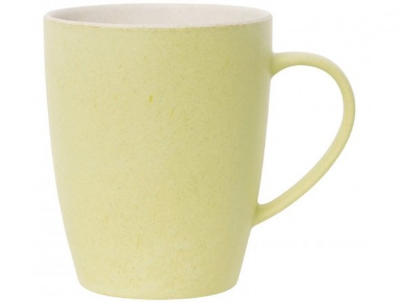 Miss Étoile bamboo melamine coffee mug lemon