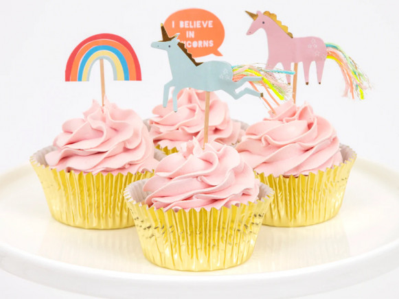 Meri Meri cupcake set I Believe In Unicorns