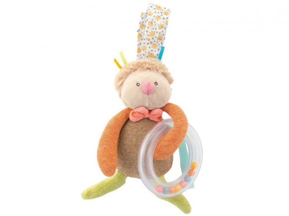 Moulin Roty ring rattle firefly