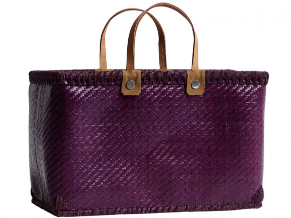 Nordal shopping bag dark purple
