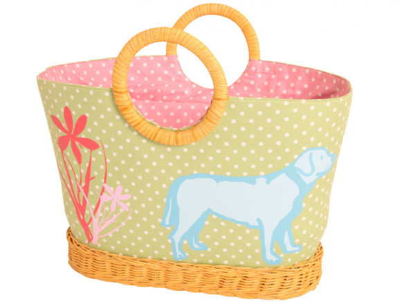 Overbeck and Friends bag with dog