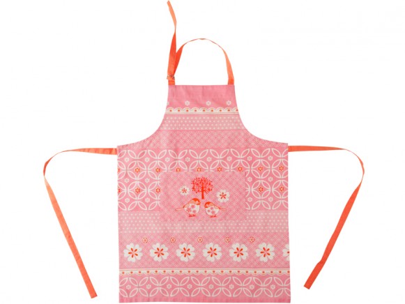 Overbeck apron Amélie pink