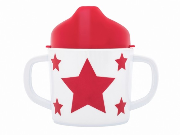 Pimpalou two handle cup star red