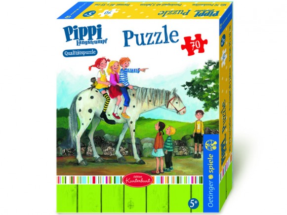 Pippi Longstocking puzzle with 70 pieces by Oetinger