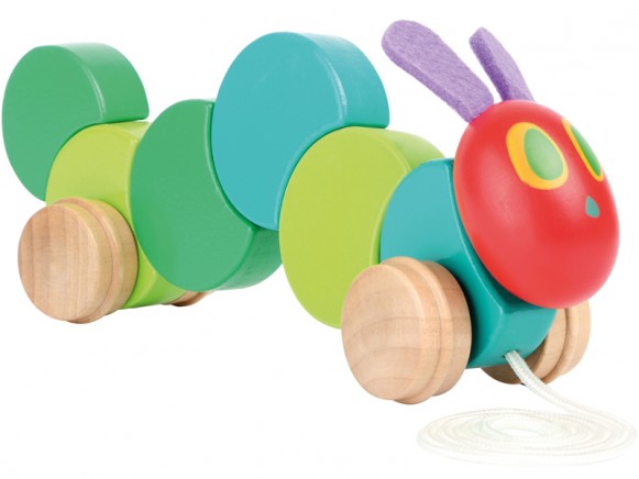 The Very Hungry Caterpillar pull toy