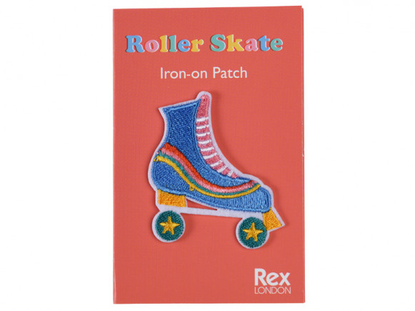 Rex London Iron On Patch ROLLER SKATE