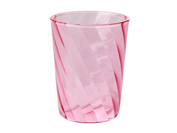 Glass Tumbler - Glass Tumbler with Straw | Marley's Monsters Peach Blossom / Complete Tumbler