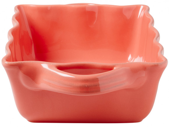 Medium oven dish in coral by RICE