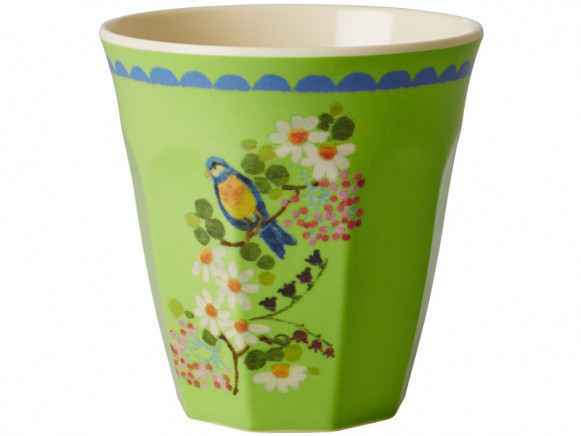 RICE melamine cup flower spring green