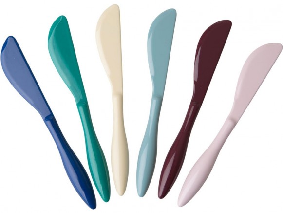 RICE Melamine Butter Knives URBAN Colors