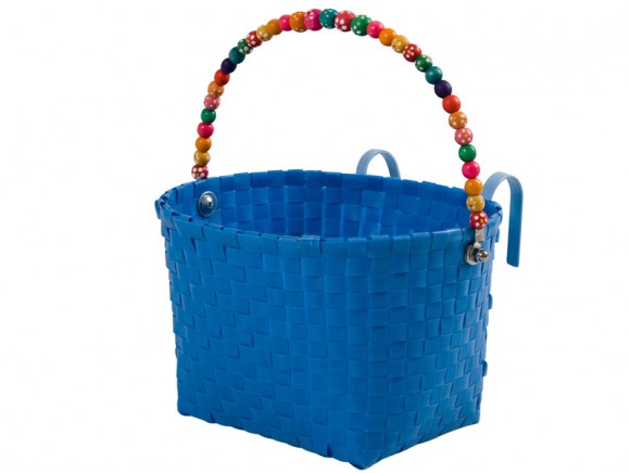 Small bicycle basket in blue by RICE