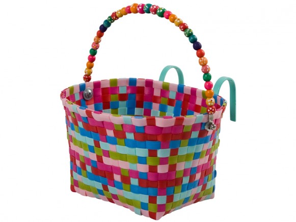 Small bicycle basket in multicolour by RICE