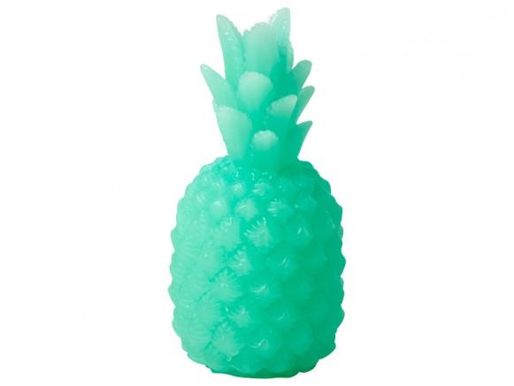 RICE Pineapple shaped candle mint