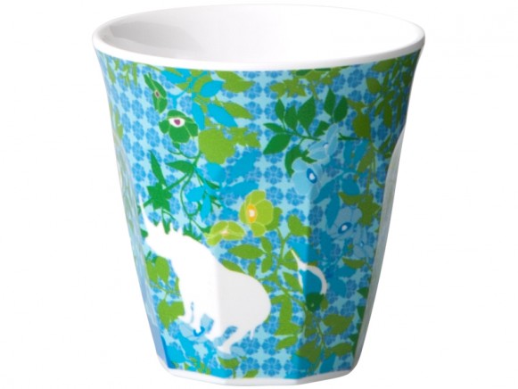 Kids melamine cup with animal print by RICE