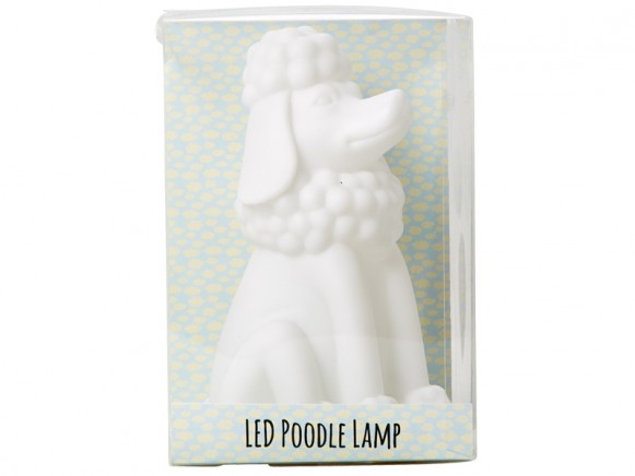 RICE poodle lamp