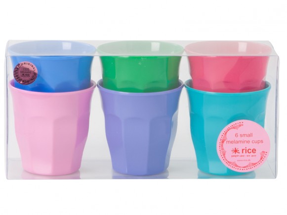 Small "Stay playful" cups by RICE Denmark