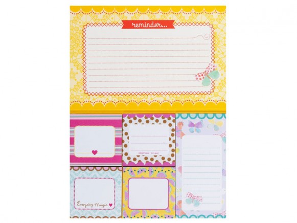 RICE Folder with assorted Sticky Notes