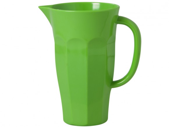 Green melamine pitcher (1,0l) by RICE Denmark