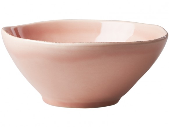 RICE ceramic bowl organic shape powder