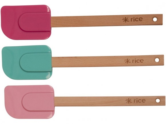 Kitchen silicone spatula in different colours by RICE Denmark