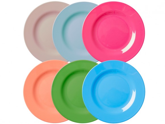 RICE side plates in "Add more Glitter" colours