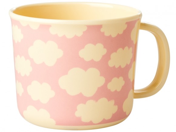 RICE Baby Cup CLOUDS pink