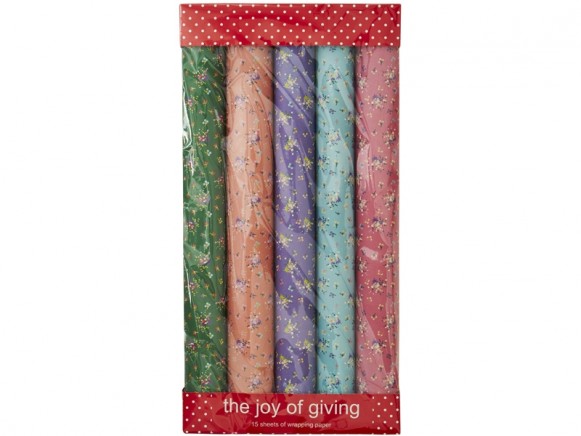 RICE Wrapping Paper FLOWERS