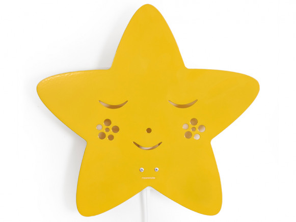 Roommate lamp STAR yellow