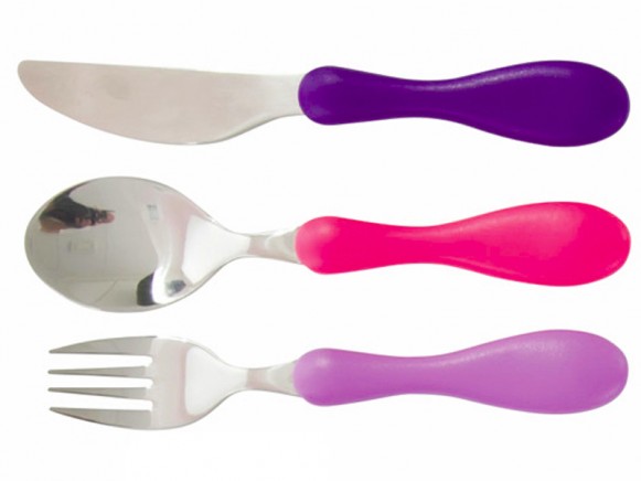 Girls cutlery set by Sebra