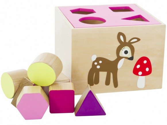 Toy box with deer by Sebra