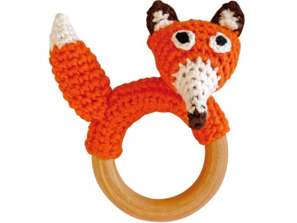 Sindibaba rattle ring fox