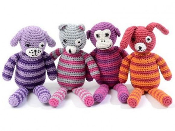 Smallstuff crochet teddy for girls