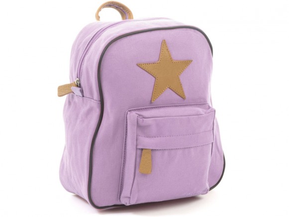 Smallstuff backpack heather leather star